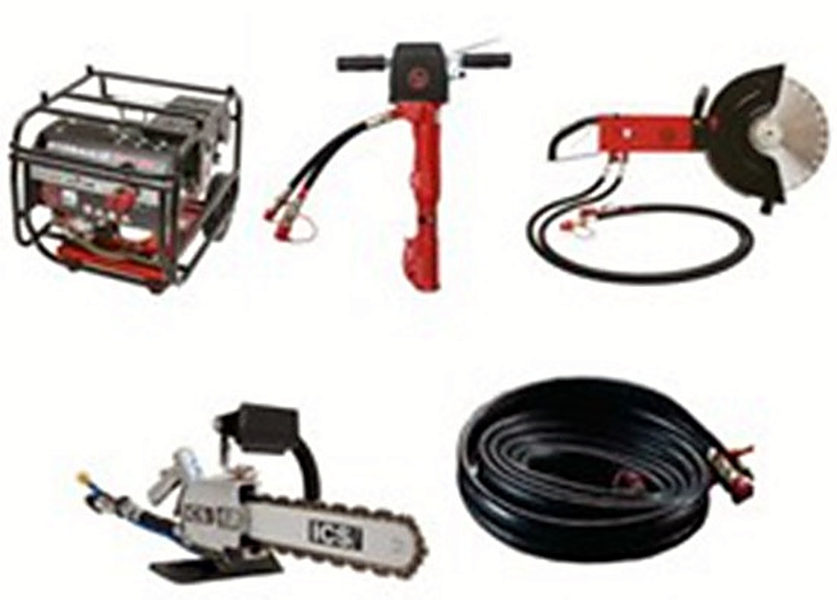 组合式液压破拆工具组 国产 - 破拆救生器材